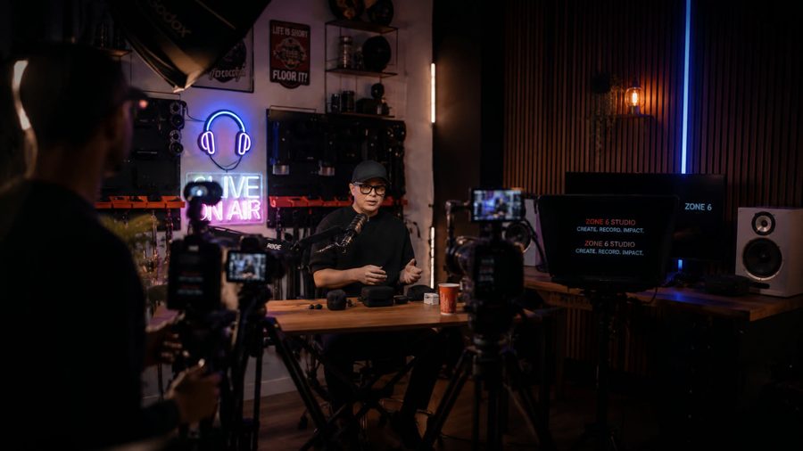 ProStudio1, зона «Creator Lab» — подкаст-студия в Голливуде, Флорида